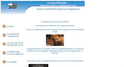 Desktop Screenshot of bartoli-magnetiseur.com